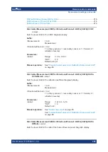 Preview for 205 page of Rohde & Schwarz 1424.7805K02 User Manual