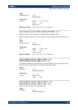 Preview for 215 page of Rohde & Schwarz 1424.7805K02 User Manual