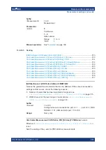 Preview for 313 page of Rohde & Schwarz 1424.7805K02 User Manual