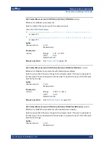 Preview for 316 page of Rohde & Schwarz 1424.7805K02 User Manual