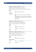 Preview for 323 page of Rohde & Schwarz 1424.7805K02 User Manual