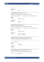 Preview for 426 page of Rohde & Schwarz 1424.7805K02 User Manual