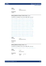 Preview for 430 page of Rohde & Schwarz 1424.7805K02 User Manual