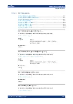 Preview for 431 page of Rohde & Schwarz 1424.7805K02 User Manual