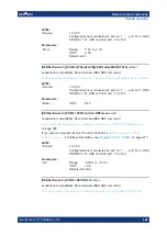 Preview for 448 page of Rohde & Schwarz 1424.7805K02 User Manual