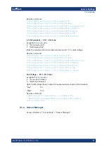 Preview for 71 page of Rohde & Schwarz 1430.0105K02 User Manual