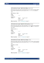 Preview for 145 page of Rohde & Schwarz 1430.0105K02 User Manual