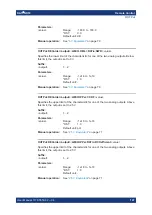 Preview for 147 page of Rohde & Schwarz 1430.0105K02 User Manual