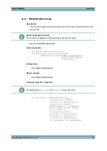 Предварительный просмотр 109 страницы Rohde & Schwarz 1503.3960.02 User Manual