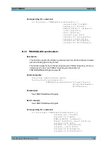 Preview for 117 page of Rohde & Schwarz 1503.3960.02 User Manual