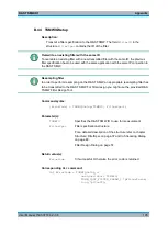 Preview for 122 page of Rohde & Schwarz 1503.3960.02 User Manual