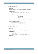 Preview for 131 page of Rohde & Schwarz 1503.3960.02 User Manual