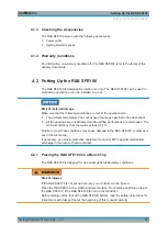 Preview for 34 page of Rohde & Schwarz 2112.4100.02 Getting Started