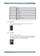 Preview for 42 page of Rohde & Schwarz 2112.4100.02 Getting Started