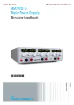 Rohde & Schwarz 3593.0439.02 User Manual preview