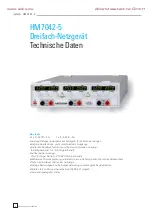 Предварительный просмотр 5 страницы Rohde & Schwarz 3593.0439.02 User Manual