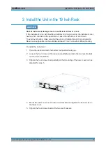 Предварительный просмотр 9 страницы Rohde & Schwarz 5601.4059.02 Assembly Instruction Manual