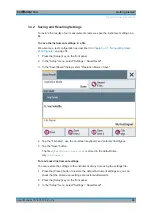 Предварительный просмотр 38 страницы Rohde & Schwarz AREG100A User Manual