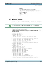 Предварительный просмотр 203 страницы Rohde & Schwarz AREG100A User Manual