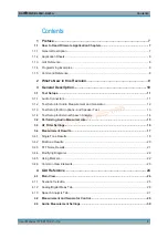 Preview for 3 page of Rohde & Schwarz CMW-B400B User Manual