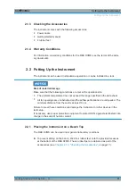 Preview for 17 page of Rohde & Schwarz DVMS4 Getting Started