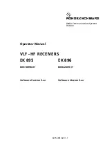 Rohde & Schwarz EK 895 Operator'S Manual preview