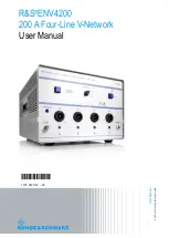 Preview for 1 page of Rohde & Schwarz ENV4200 User Manual