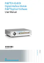 Rohde & Schwarz EX-IQ-BOX User Manual preview