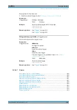 Preview for 268 page of Rohde & Schwarz FPC Series User Manual