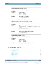 Preview for 185 page of Rohde & Schwarz FPC1000 User Manual