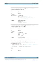 Preview for 208 page of Rohde & Schwarz FPC1000 User Manual