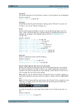 Preview for 105 page of Rohde & Schwarz FPL1000 Series User Manual