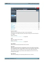 Preview for 146 page of Rohde & Schwarz FPL1000 Series User Manual