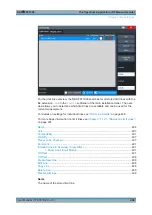 Preview for 496 page of Rohde & Schwarz FPL1000 Series User Manual