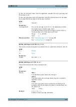 Preview for 691 page of Rohde & Schwarz FPL1000 Series User Manual