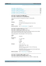 Preview for 694 page of Rohde & Schwarz FPL1000 Series User Manual