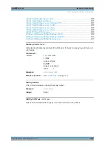 Preview for 800 page of Rohde & Schwarz FPL1000 Series User Manual