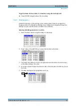 Preview for 46 page of Rohde & Schwarz FS-K30 Software Manual