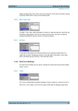 Preview for 98 page of Rohde & Schwarz FS-K30 Software Manual