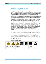 Preview for 3 page of Rohde & Schwarz FSH13 Operating Manual