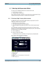 Preview for 247 page of Rohde & Schwarz FSH13 Operating Manual