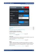 Preview for 256 page of Rohde & Schwarz FSV3000 User Manual