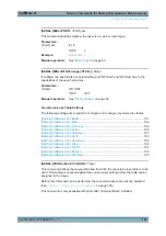 Preview for 191 page of Rohde & Schwarz FSW Series User Manual