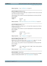 Preview for 205 page of Rohde & Schwarz FSW Series User Manual