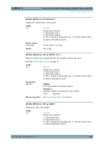 Preview for 207 page of Rohde & Schwarz FSW Series User Manual