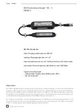 Preview for 2 page of Rohde & Schwarz HAMEG HZO41 Manual