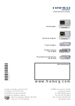 Preview for 12 page of Rohde & Schwarz HAMEG HZO41 Manual