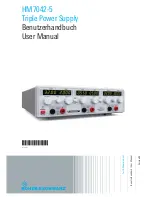 Preview for 1 page of Rohde & Schwarz HM7042-5 User Manual