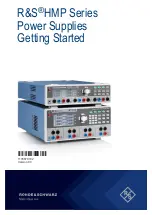 Rohde & Schwarz HMP Series Getting Started preview