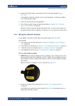 Preview for 61 page of Rohde & Schwarz R&S ATS1000 Instruction Handbook Manual